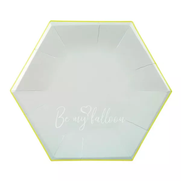 Mint Pastel Plates (large)