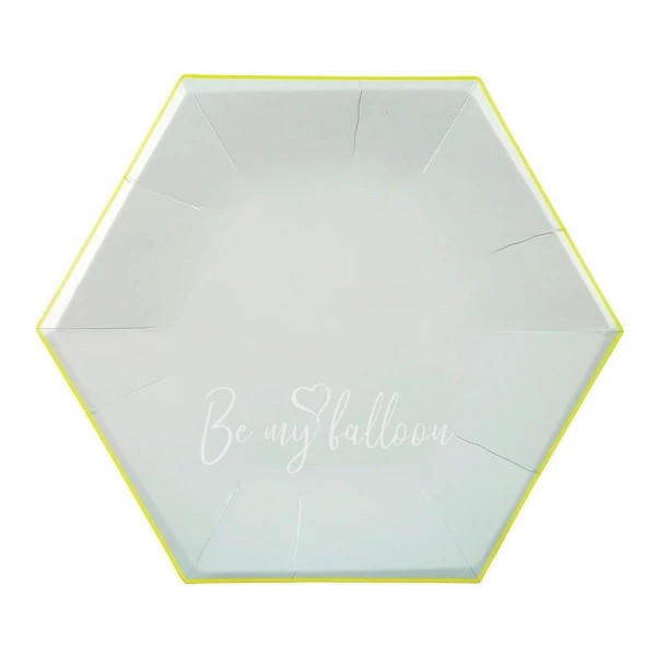 Mint Pastel Plates (large)