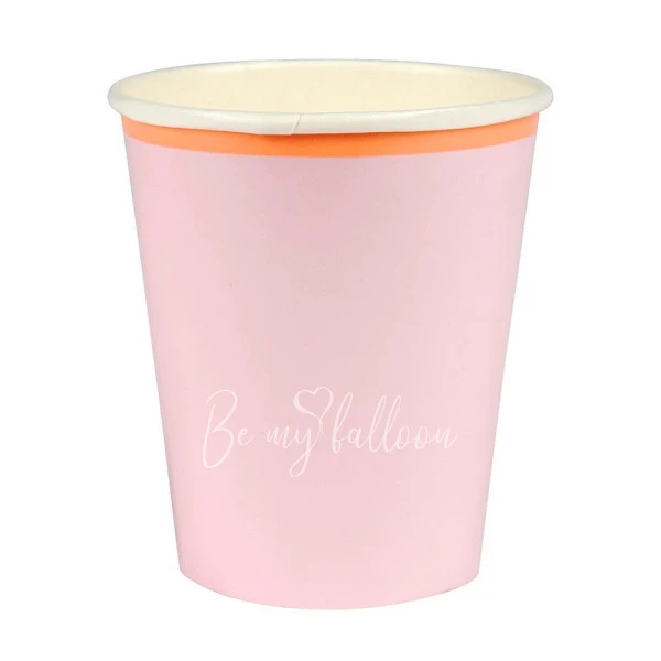 Стаканы для вечеринки Pink Pastel 