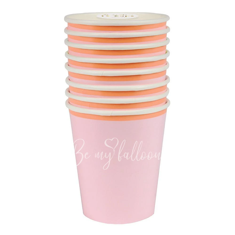 Pink Pastel Cups