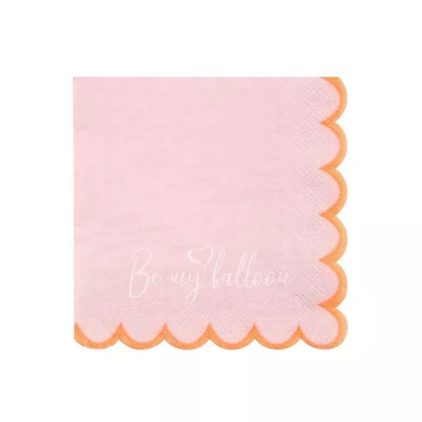 Салфетки для вечеринки Pink Pastel (маленькие)