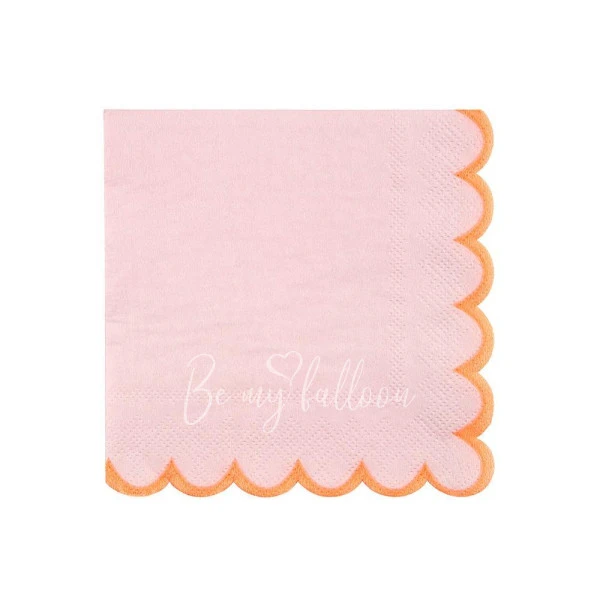 Салфетки для вечеринки Pink Pastel (маленькие)