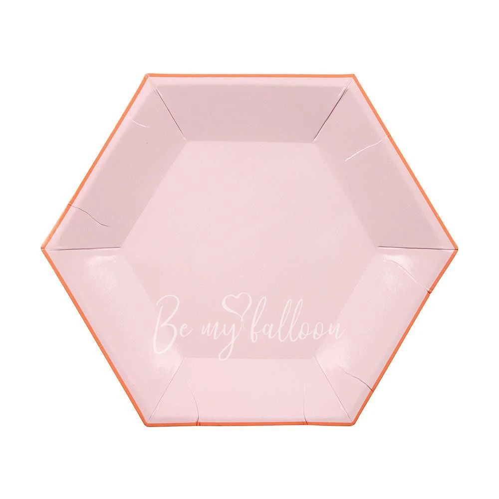 Pink Pastel Plates (small)