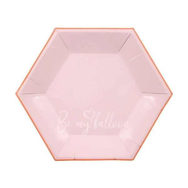 Pink Pastel Plates (small)