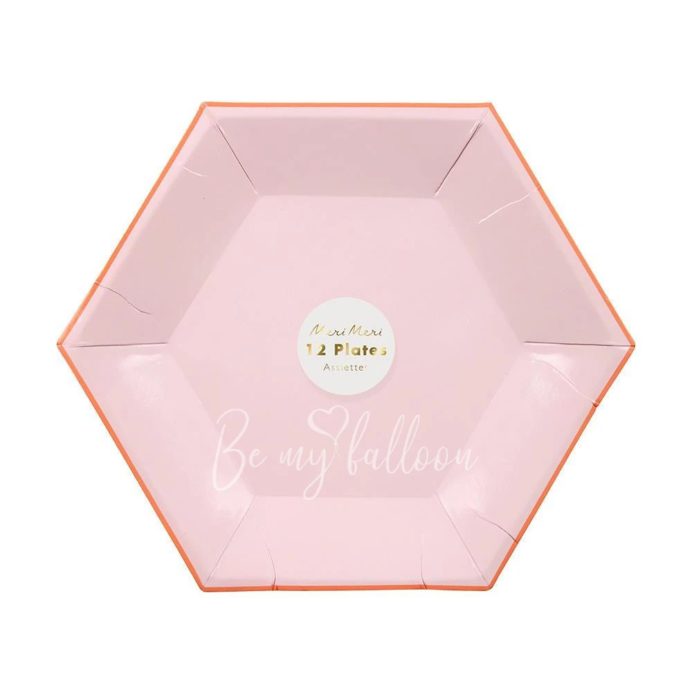 Pink Pastel Plates (small)