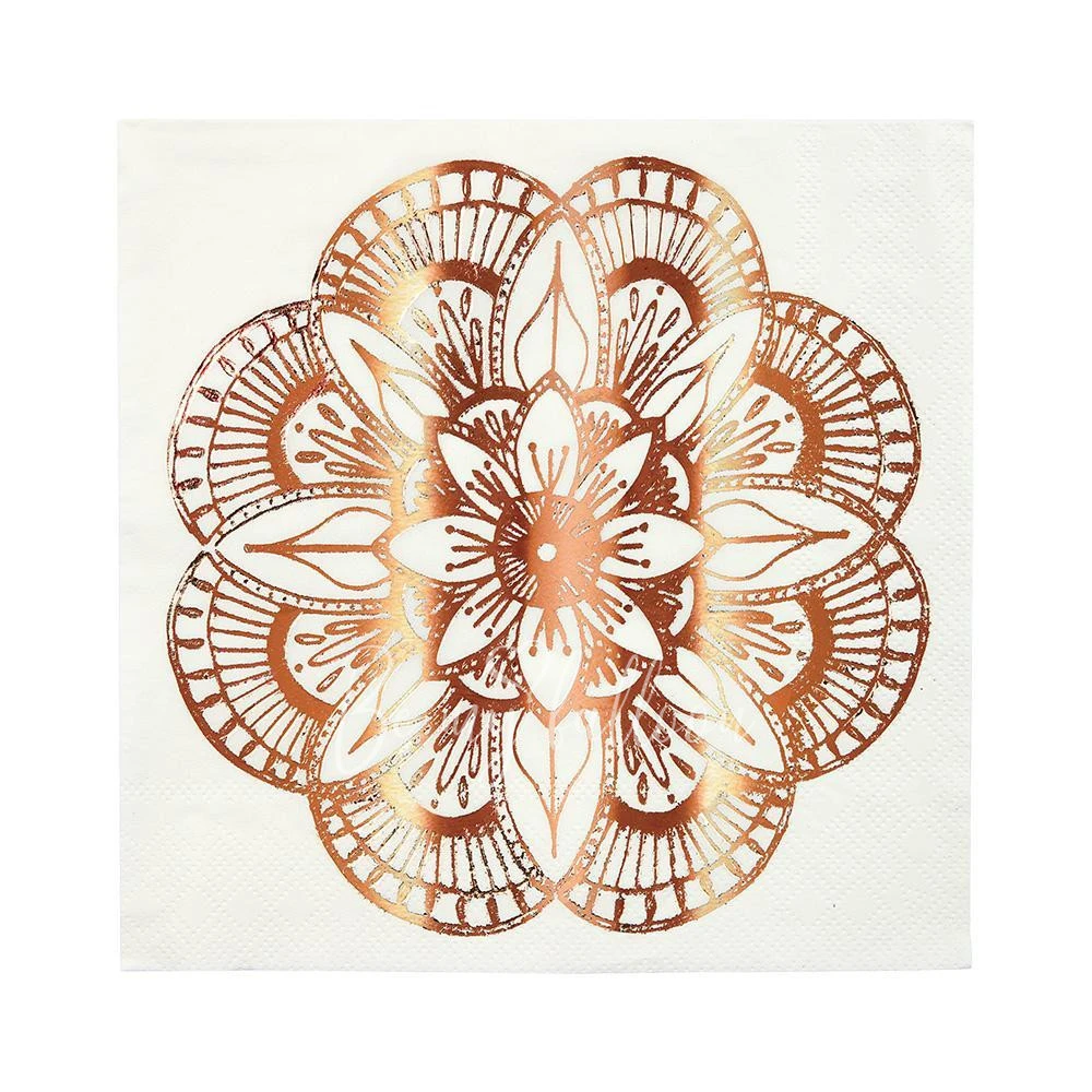 Салфетки для вечеринки Mandala (большие)