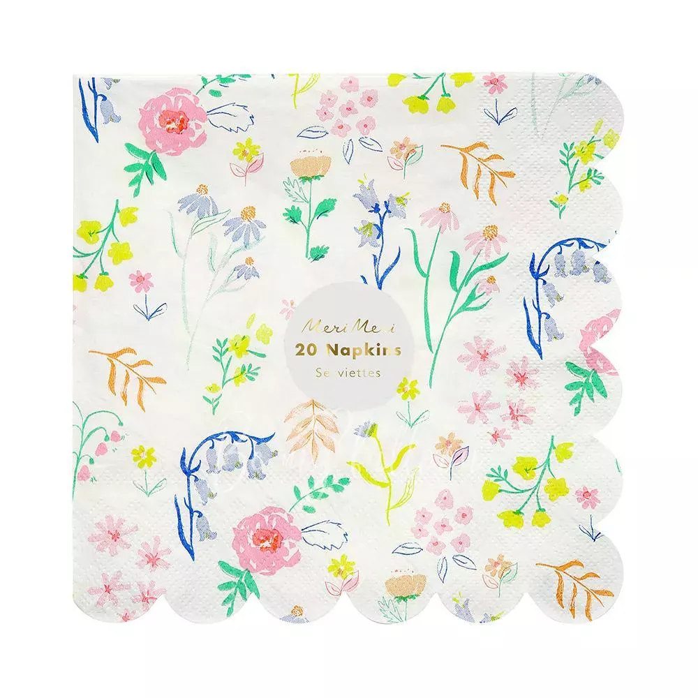 Салфетки для вечеринки Wildflower (большие)