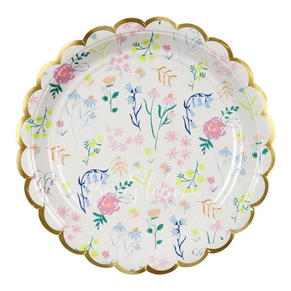 Wildflower Plates (large)