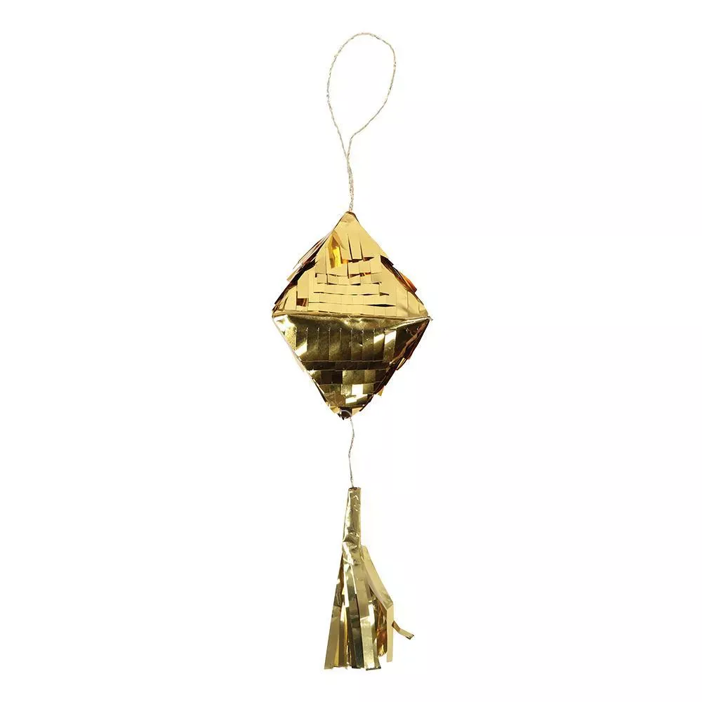 Золотая пиньята с бриллиантами в подарок