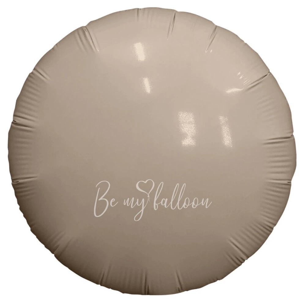 18" Latte round foil shape