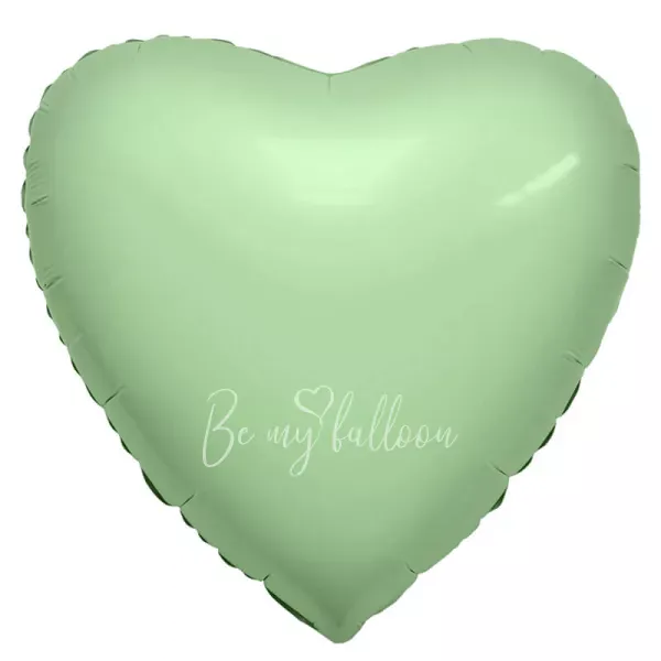 18" Olive heart foil shape