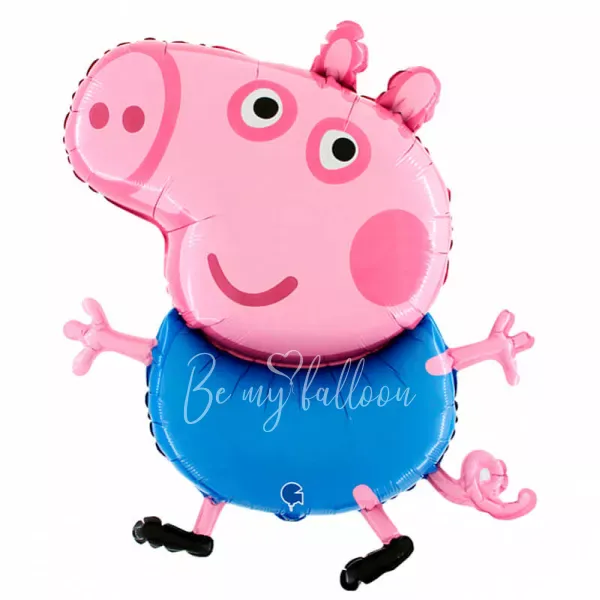 40" Воздушный шар из фольги Свинка Джордж 
