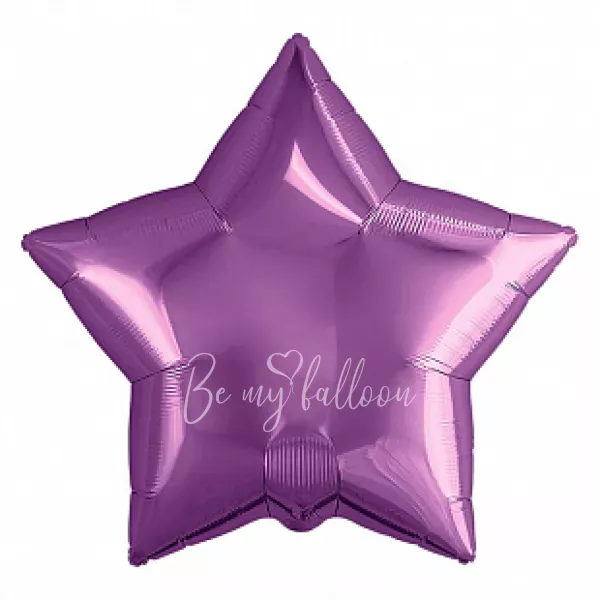 19" Foil Figurine Star Purple