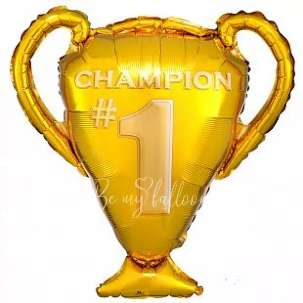28" Фольгированная фигура Золотой кубок