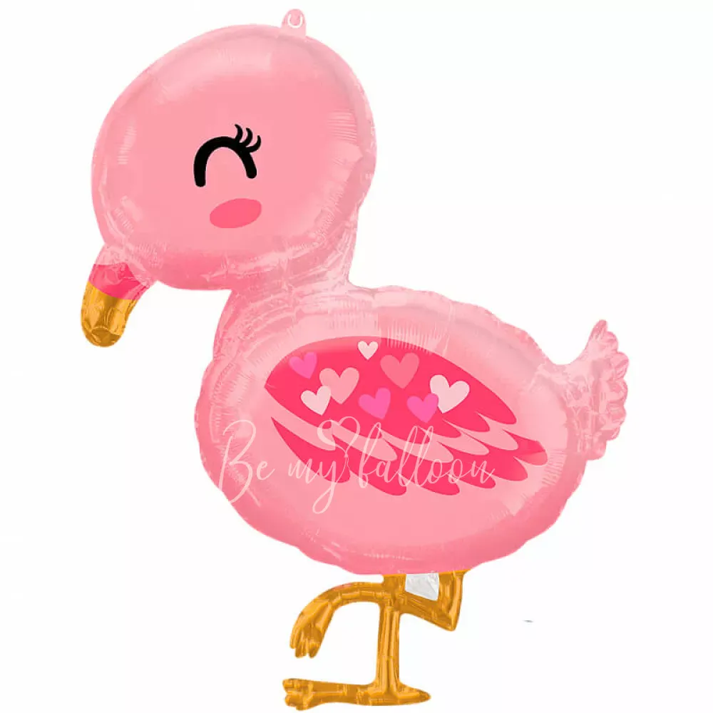 32" Foil balloon Flamingo kid