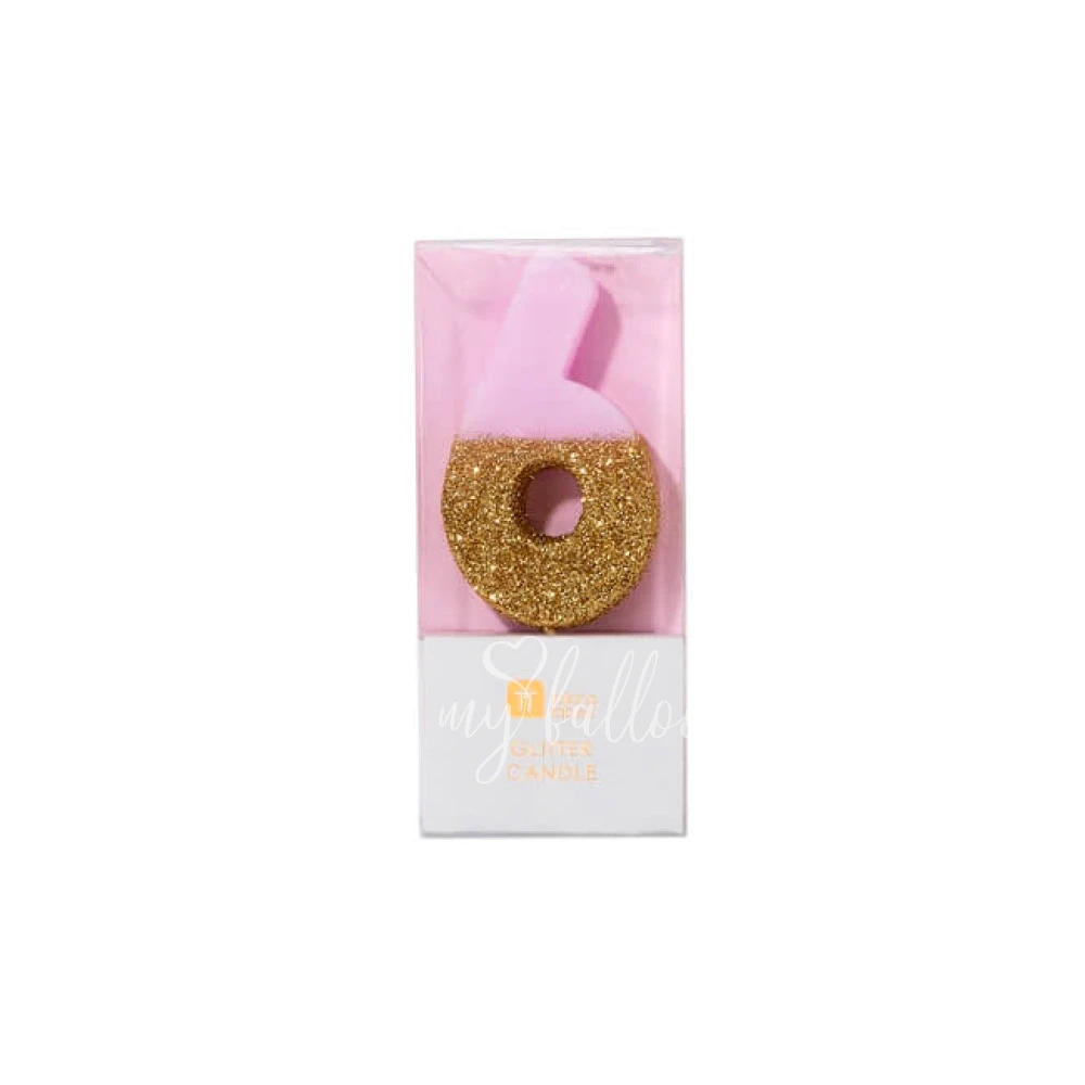 Glitter Candle ­6