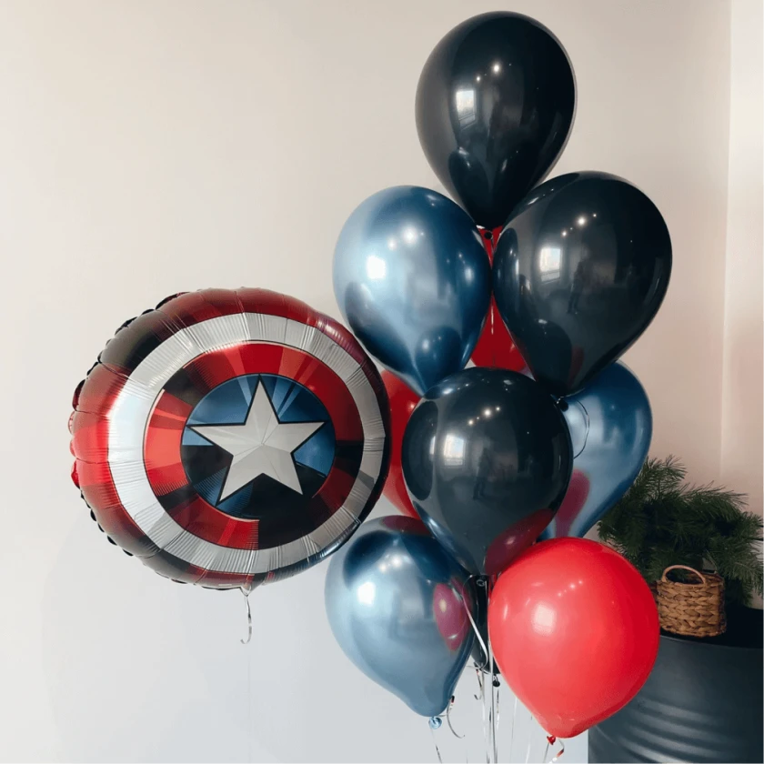 Boy's Birthday balloon bouquets