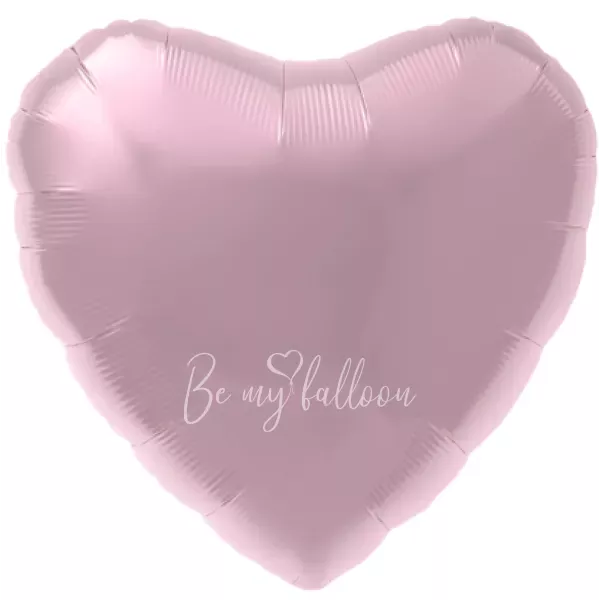 30" Helium foil gloss Pink Heart balloon