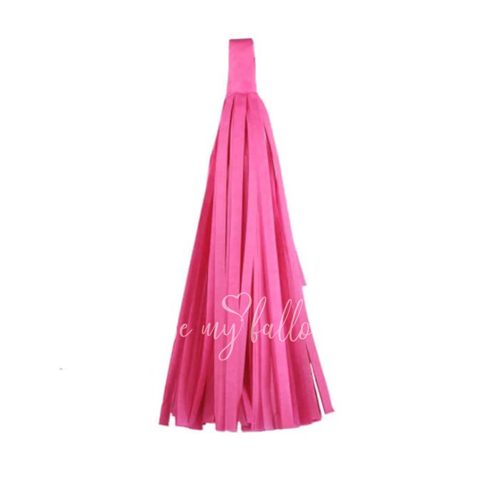 Fuchsia Tassel garland 