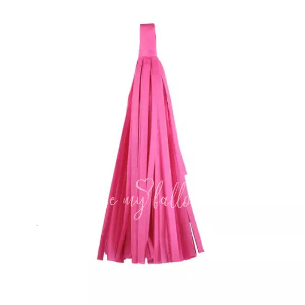 Fuchsia Tassel garland 