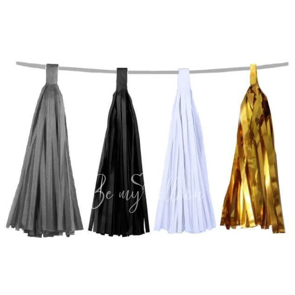 4 Colour Tassel garland 