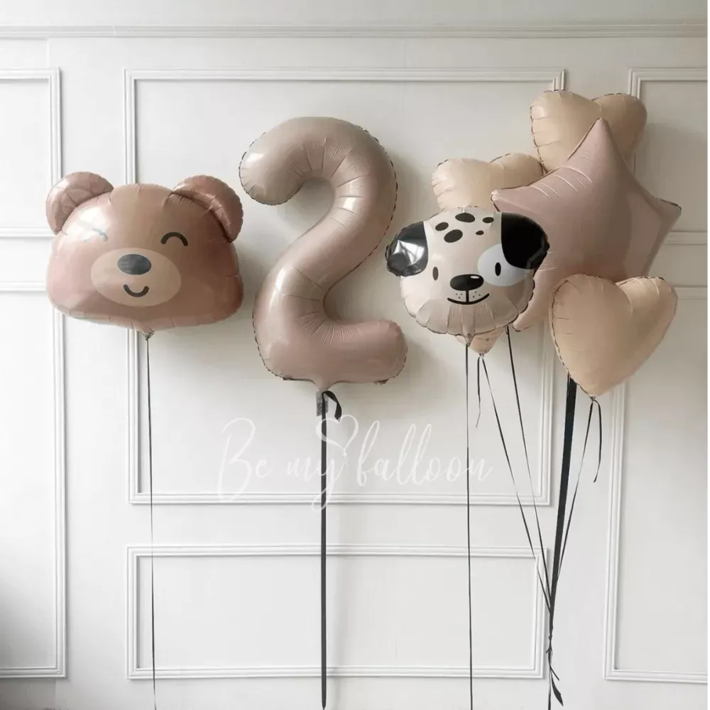 Букет из шаров Милые зверята