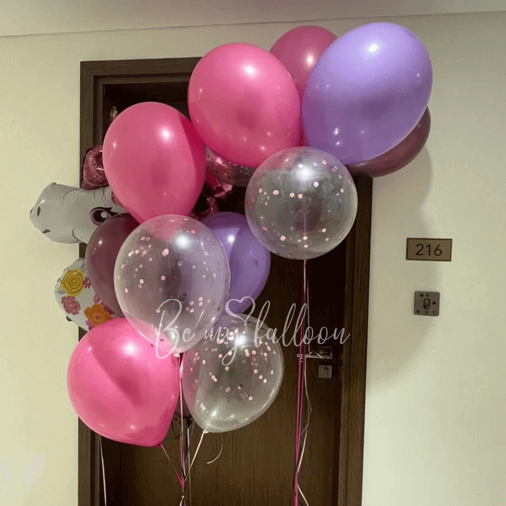 Soft Unicorn! Balloon Bouquet