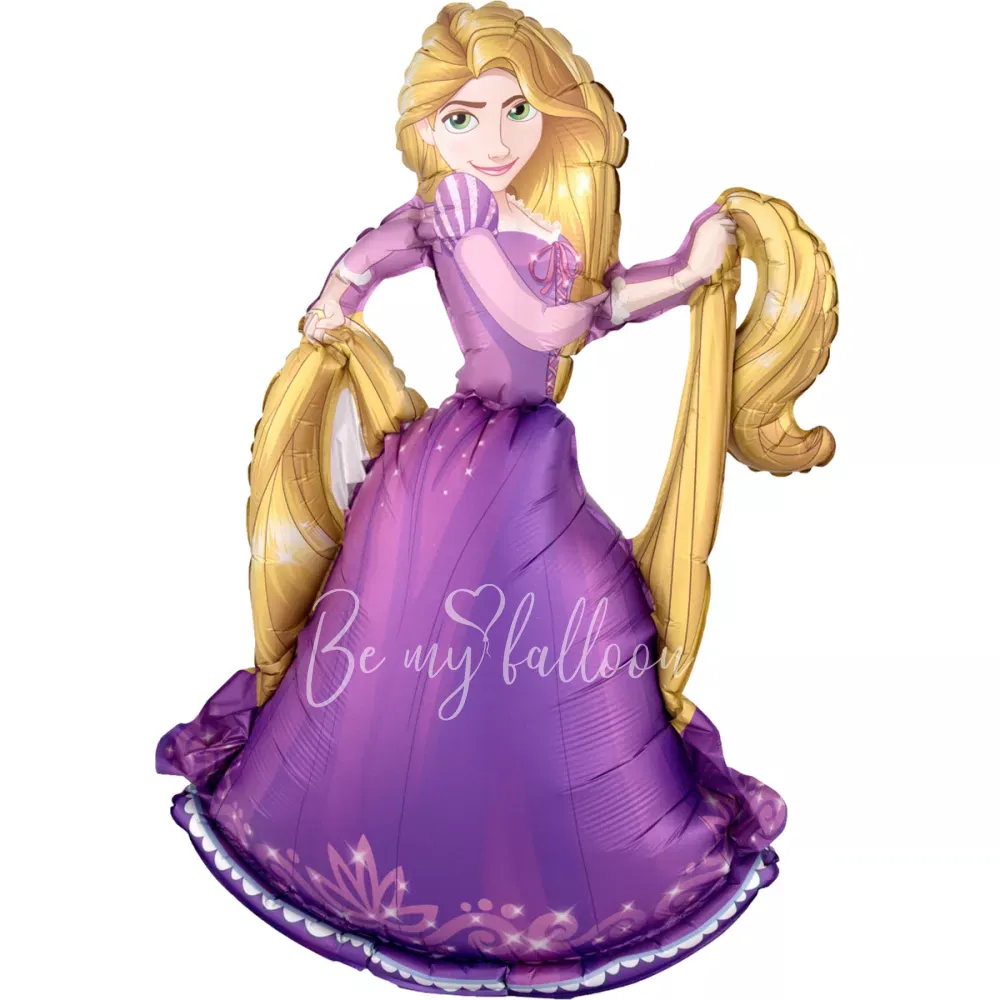 45x66cm Air-filled foil Rapunzel balloon