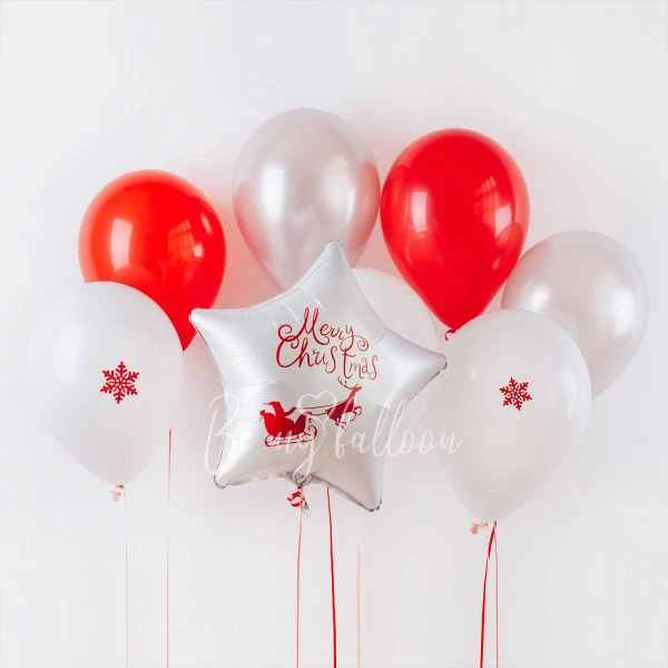 Merry Christmas! Balloon Bouquet