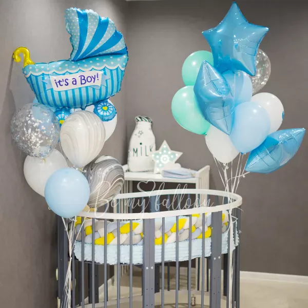 Набор шаров "Выписка малыша!"