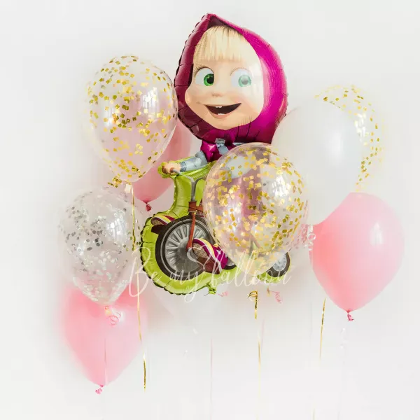 Masha Balloon Bouquet