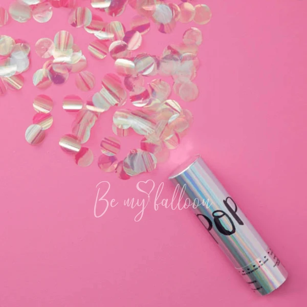 Iridescent Confetti Cannon