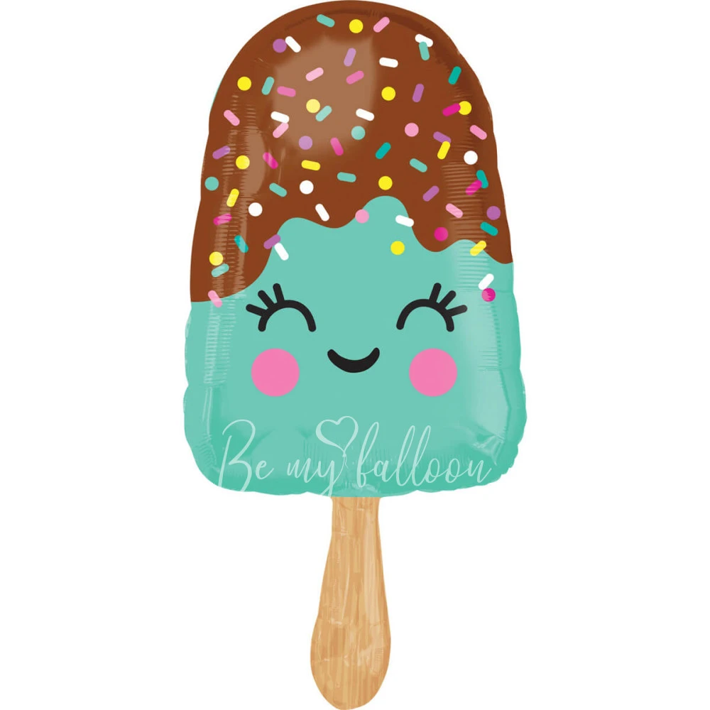 43x88cm Helium foil Happy Popsicle balloon
