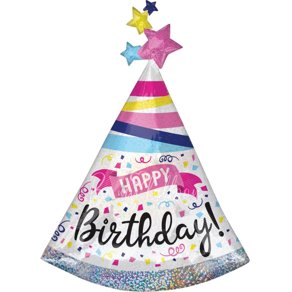 68x91cm Helium foil Happy Birthday Banner balloon