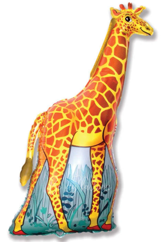 46" Helium foil Giraffe balloon
