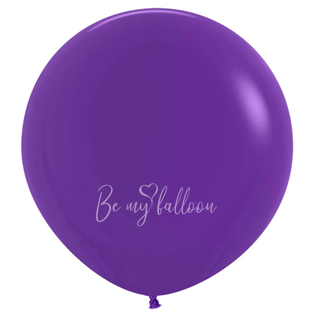 24" Helium fashion violet 051 plain balloon