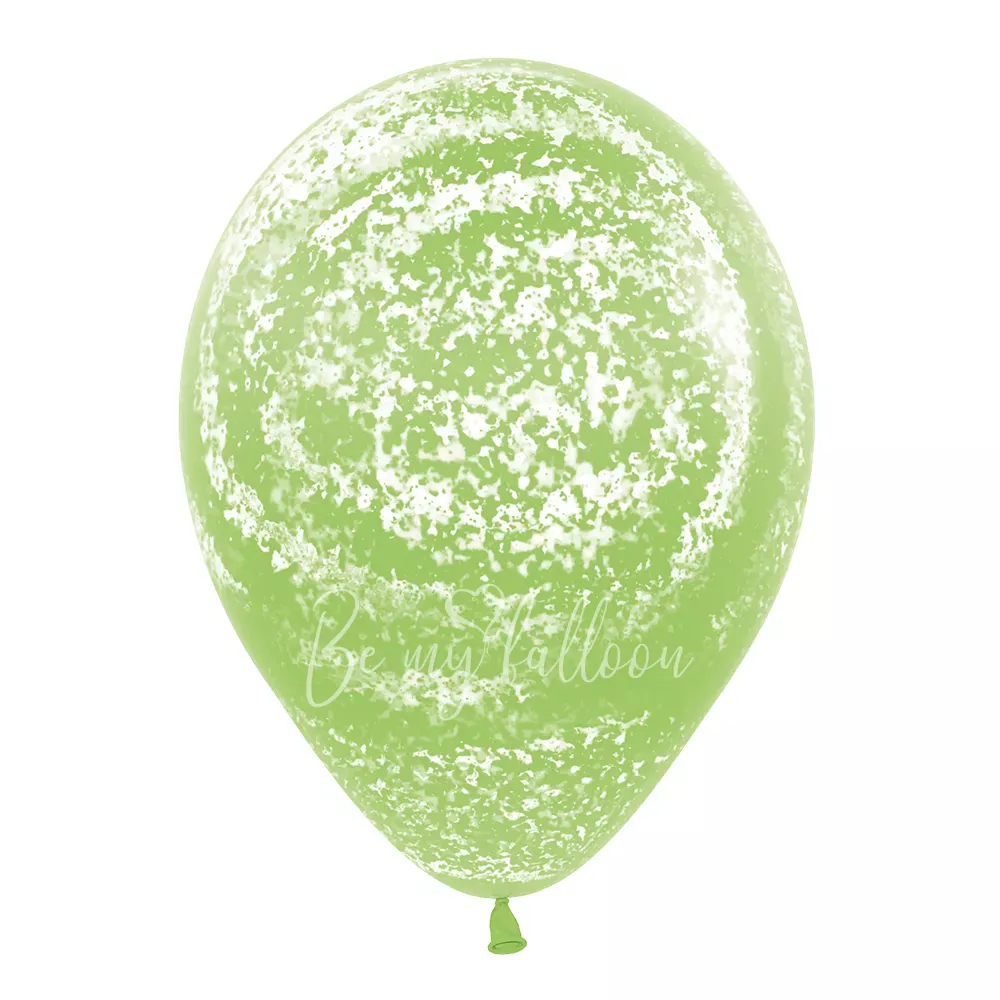 12" Helium latex Fashion Colours Graffiti marble balloons