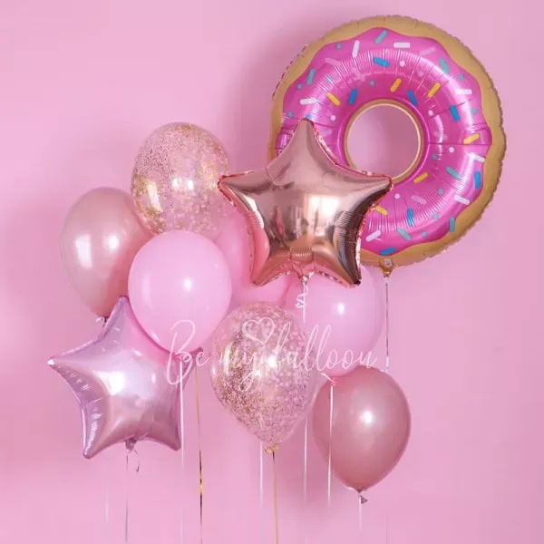 Star Donut! Balloon Bouquet