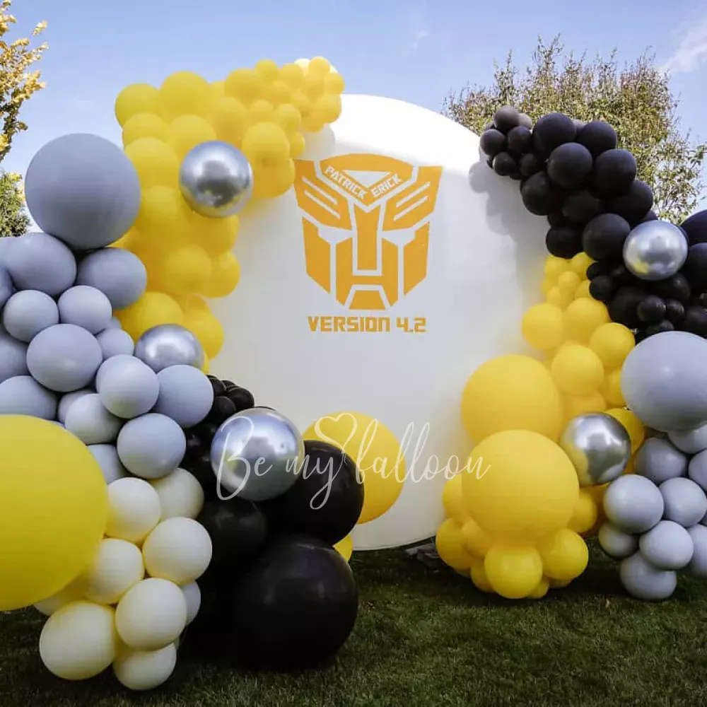 2 متر خلفية مستديرة عريضة