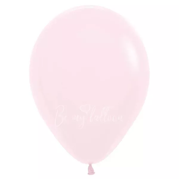 12" Helium pastel pink 609 plain balloon
