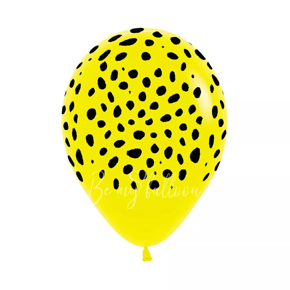 12" Helium latex jungle printed balloon