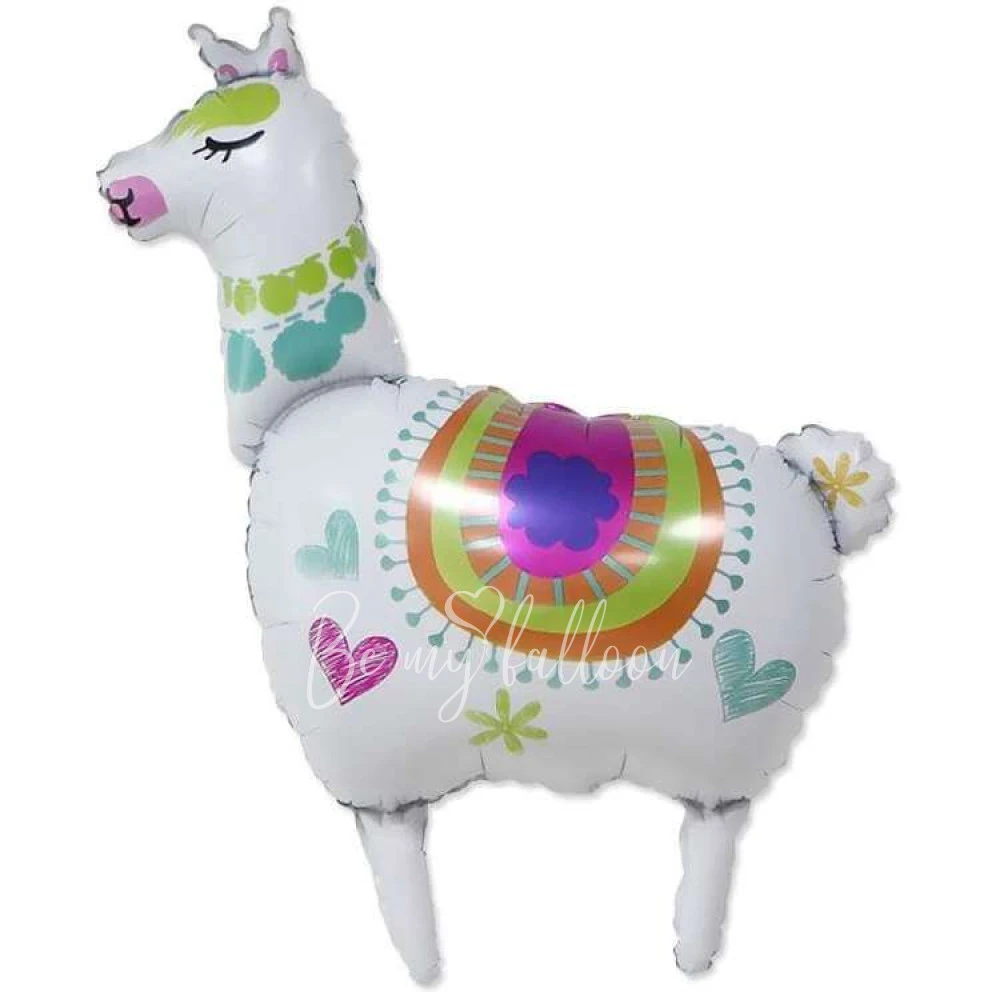 Llama fun! Balloon bouquet