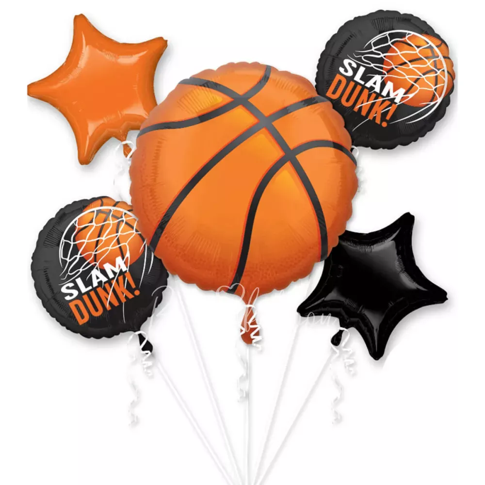 Букет из баскетбольных шаров