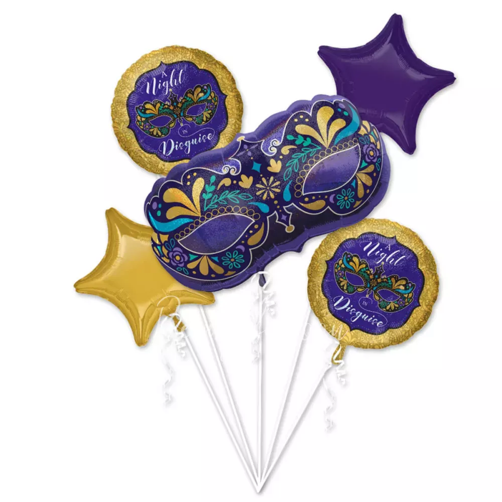 باقة بالونات ليلة مقنعة