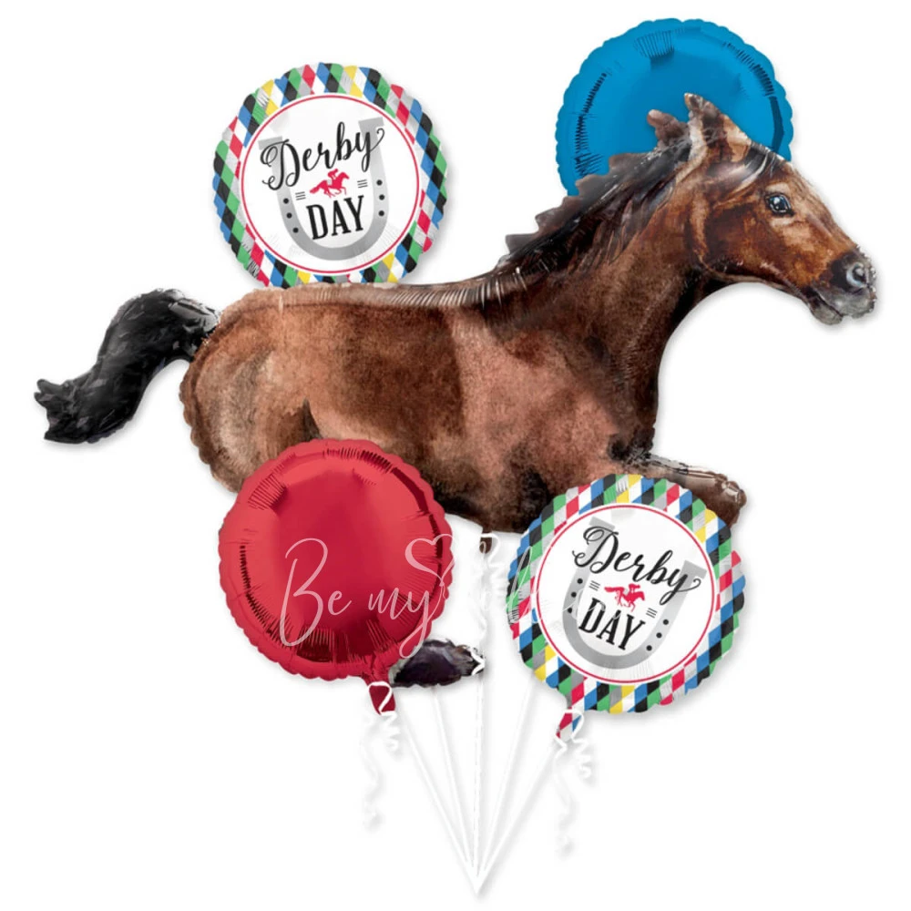 Derby day! Balloon bouquet
