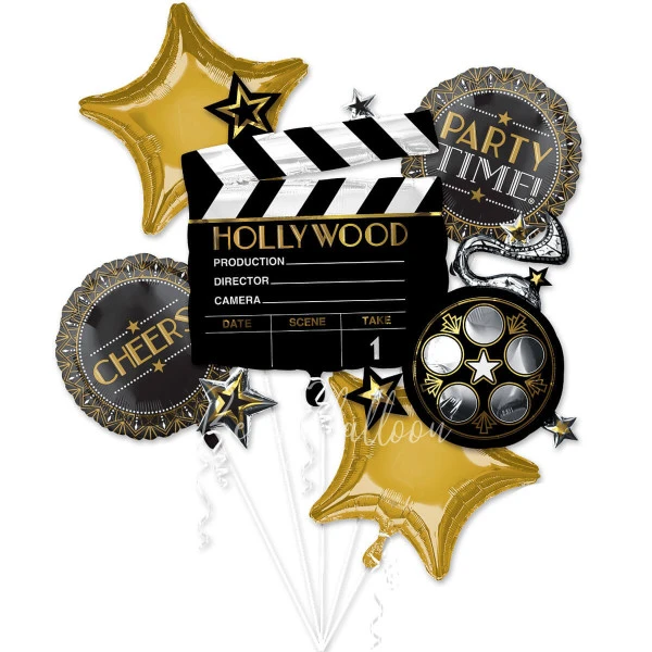 Lights, Camera, Action! Balloon bouquet