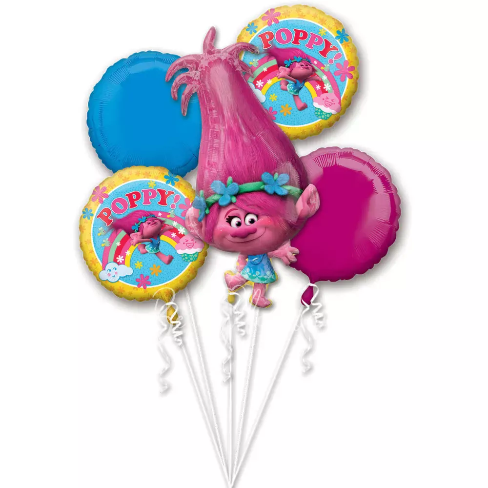 Trolls! Balloon bouquet