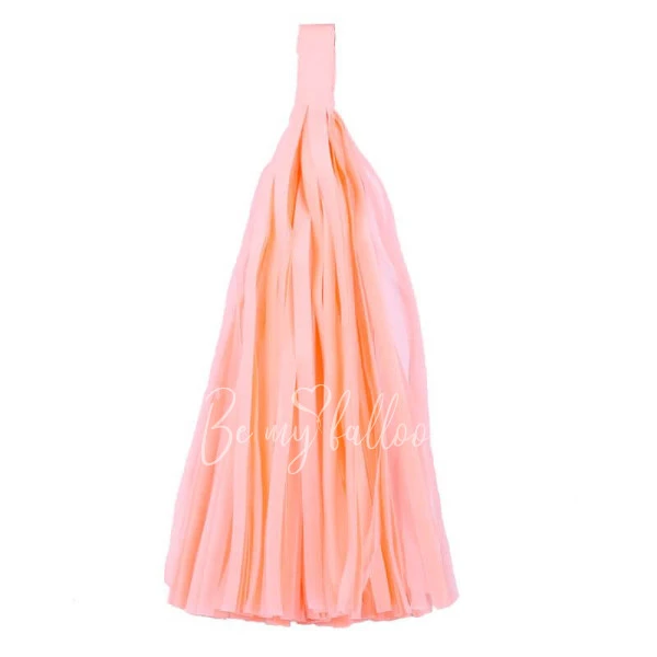 Peach Tassel garland 
