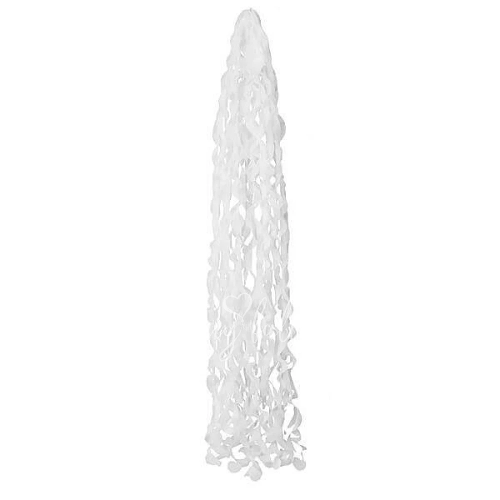 Single White Tassel 
