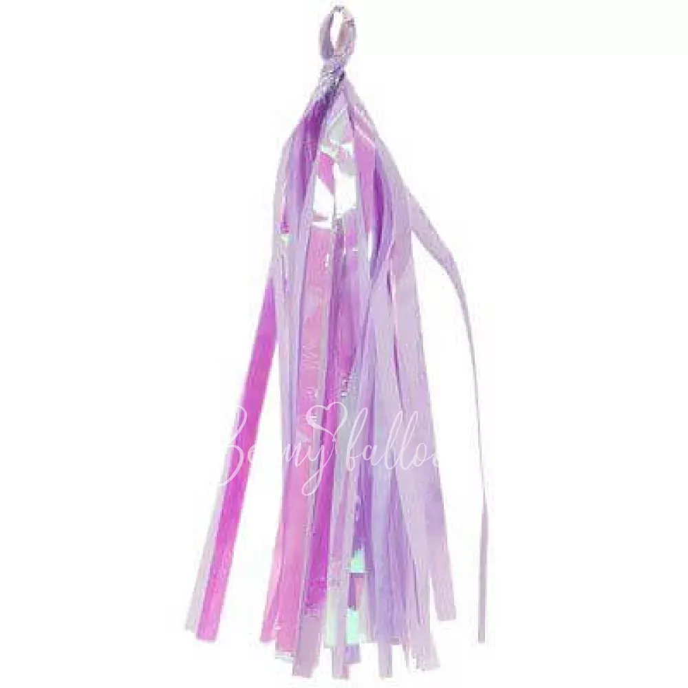 Гирлянда Тассел перламутровый розовый